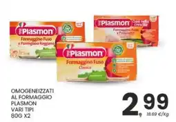 Despar Omogeneizzati al formaggio PLASMON offerta