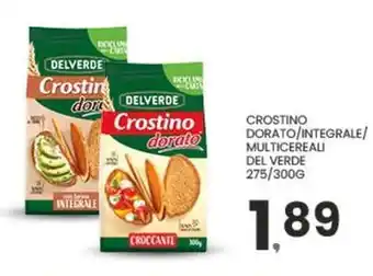 Despar Crostino dorato/integrale/ multicereali DELVERDE offerta
