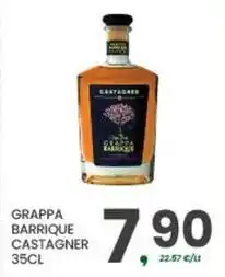 Despar Grappa barrique CASTAGNER offerta