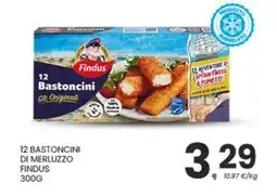Despar 12 bastoncini di merluzzo FINDUS offerta