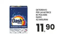 Despar Detersivo per lavatrice in polvere 42 misurini DASH offerta