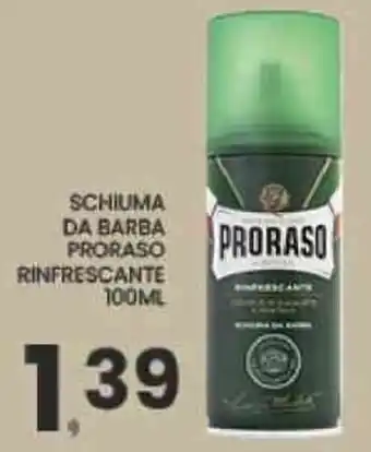 Despar Schiuma da barba proraso rinfrescante offerta