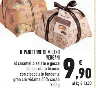 Conad Superstore Il panettone di milano con cioccolato fondente 750 g offerta
