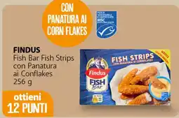 Famila Superstore FINDUS Fish Bar Fish Strips con Panatura ai Conflakes offerta