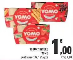 Conad Yogurt intero YOMO offerta