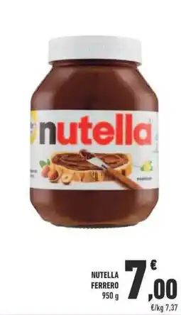 Conad Nutella FERRERO offerta