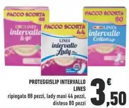 Conad Proteggislip intervallo LINES offerta