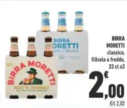 Conad Birra ORETTI offerta
