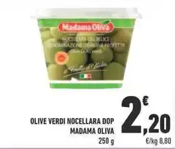 Conad Olive verdi nocellara dop MADAMA OLIVA offerta