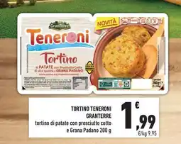 Conad Tortino teneroni GRANTERRE offerta
