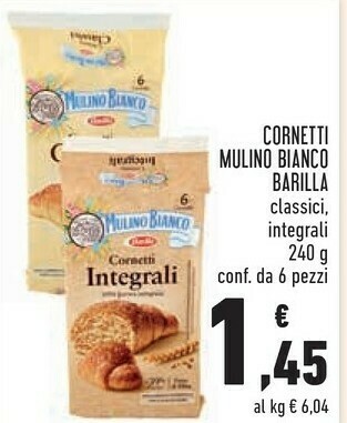 Conad Superstore Cornetti classici 240 g(ml) offerta
