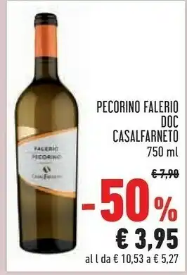 Conad Superstore Pecorino falerio doc casalfarneto offerta