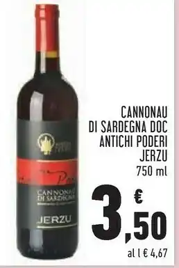 Jerzu cannonau di sardegna doc antichi poderi