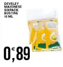 Vantaggio Cash&Carry Develey maionese sixpack bustine offerta