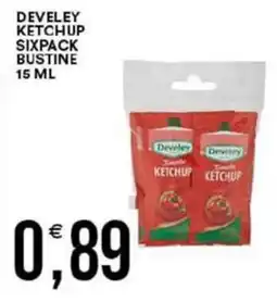 Vantaggio Cash&Carry Develey ketchup sixpack bustine offerta