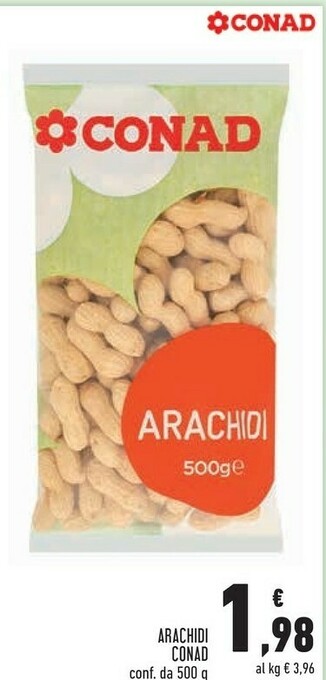 Conad Superstore Conad arachidi offerta