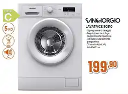 Ipercoop SANGIORGIO LAVATRICE SG510 offerta