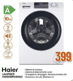 Ipercoop Haier LAVATRICE HW100BP14929AS offerta