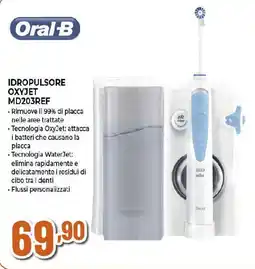 Ipercoop Oral-B IDROPULSORE OXYJET MD203REF offerta