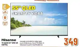 Ipercoop Hisense TV QLED 55" UHD 4K 55E79Q offerta