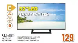 Ipercoop Q Bell TV LED 32" QT32HTF8A offerta