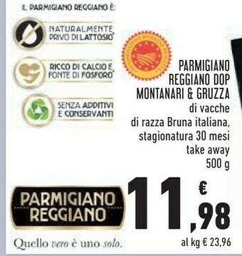 Conad Superstore Montanari & gruzza parmigiano reggiano dop offerta