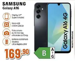 Ipercoop SAMSUNG Galaxy A16 offerta