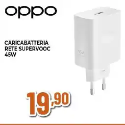 Ipercoop oppo CARICABATTERIA RETE SUPERVOOC 45W offerta