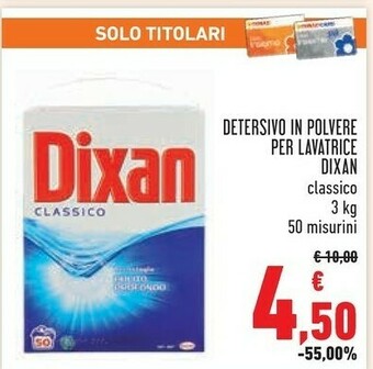 Conad Superstore Detersivo in polvere per lavatrice offerta