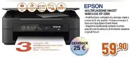 Ipercoop EPSON MULTIFUNZIONE INKJET WIRELESS XP-2200 offerta