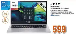 Ipercoop acer NOTEBOOK ASPIREGOAG1571P5724 offerta