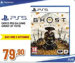 Ipercoop Gioco PS5 EAGIOCO PS5 EA GAME GHOST OF YOTEI game ghost of yotei offerta