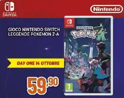 Ipercoop Gioco nintendo switch leggende pokemon Z-A offerta