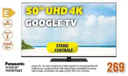 Ipercoop Panasonic TV LED 50" TN50W70AEZ offerta