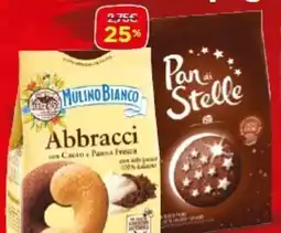 Crai Mulino Bianco Biscotti Ricchi Nascondini/Abbracci/ Pan Di Stelle offerta