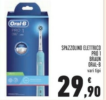 Conad Superstore Oral-b spazzolino elettrico pro 1 offerta