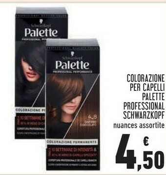 Conad Superstore Palette intensive colore per capelli biondo 115 ml offerta