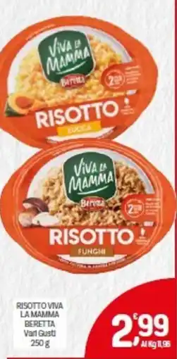 Crai Risotto viva la mamma BERETTA offerta