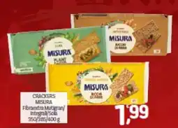 Crai Crackers MISURA offerta