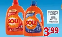 Crai Detersivo lavatrice SOLE offerta