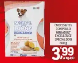 Crai Crocchette conpollo mini adult excellence SPECIAL DOG offerta