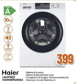Extracoop Haier LAVATRICE HW100BP14929AS offerta