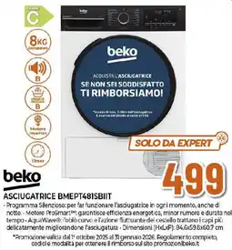 Extracoop beko ASCIUGATRICE BMEPT481SBIIT offerta