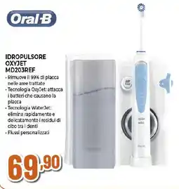 Extracoop Oral-B IDROPULSORE OXYJET MD203REF offerta