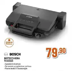 Extracoop BOSCH BISTECCHIERA TCG3323 offerta