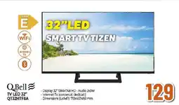 Extracoop Q Bell TV LED 32" QT32HTF8A offerta