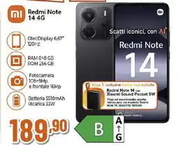 Extracoop Redmi Note 14 4G offerta