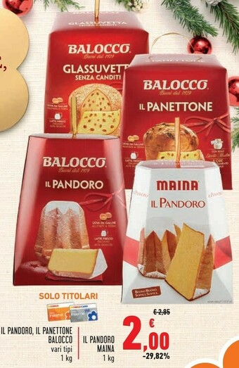 Conad Margherita Il pandoro offerta