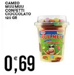 Vantaggio Cash&Carry Cameo muumuu confetti cioccolato offerta