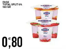 Vantaggio Cash&Carry Fage total split 0% offerta